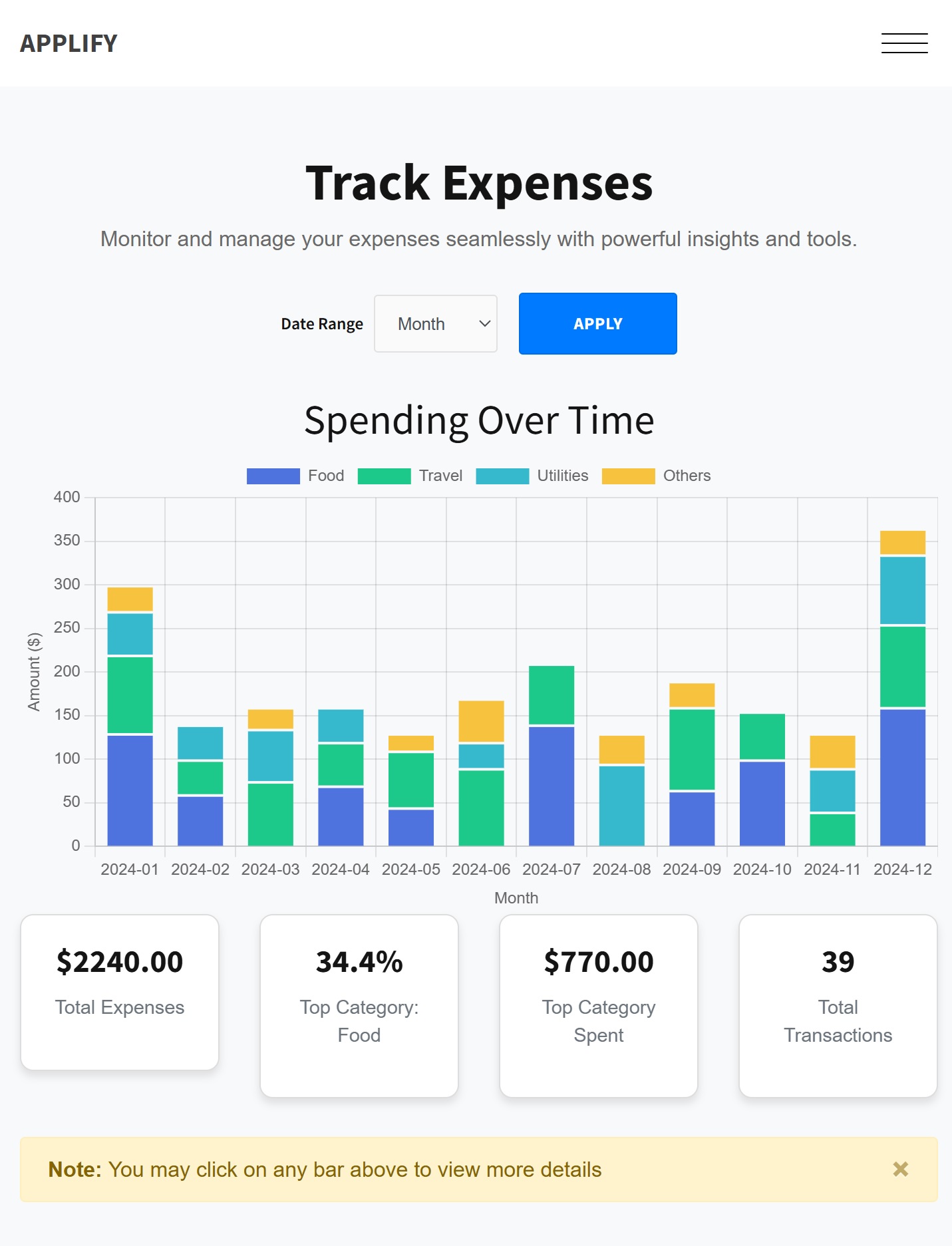 Review & Track